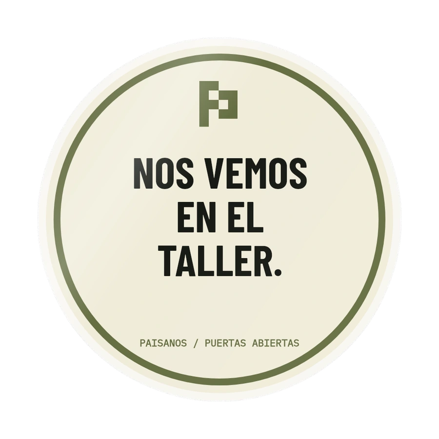Nos vemos en el taller