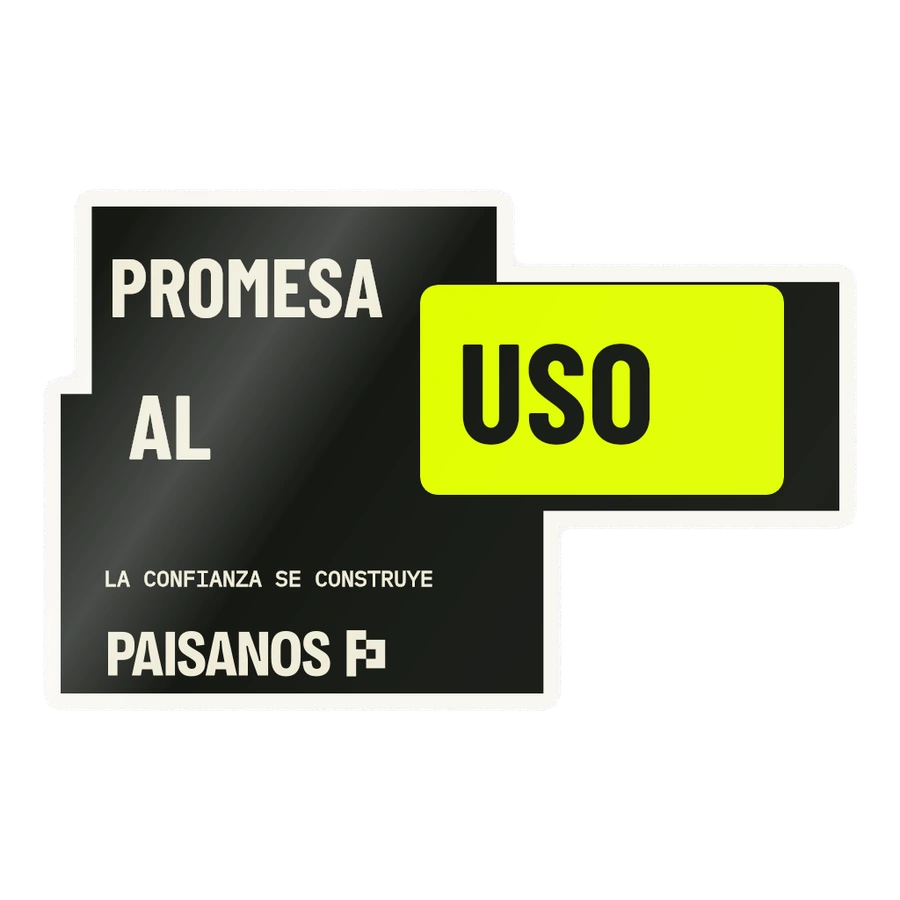 De la promesa al uso