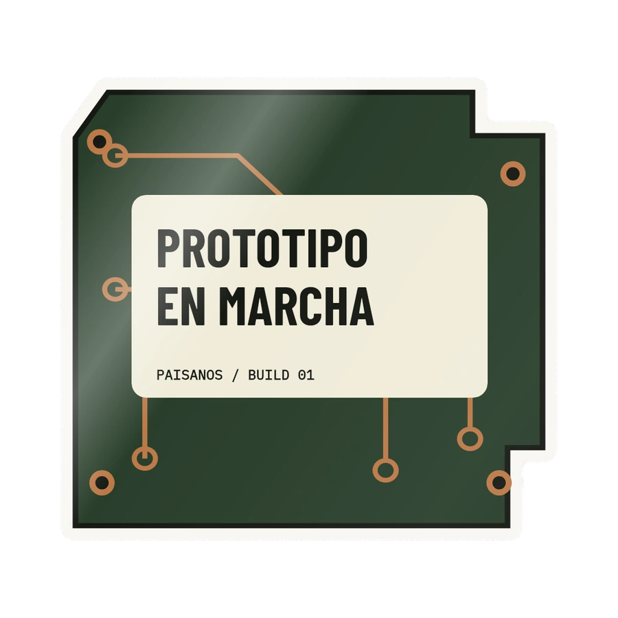 Prototipo en marcha